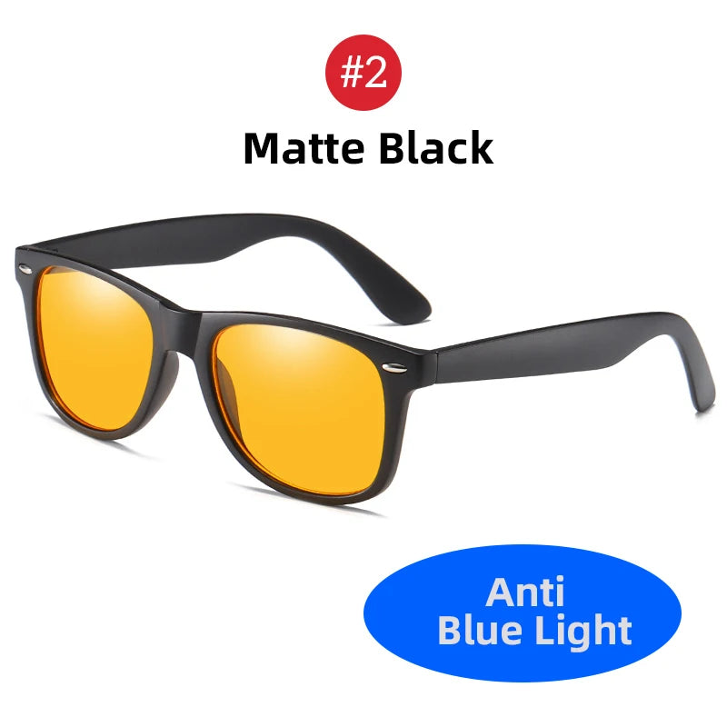 Vivibee Yellow Anti-Blue Light Blocking Glasses Unisex